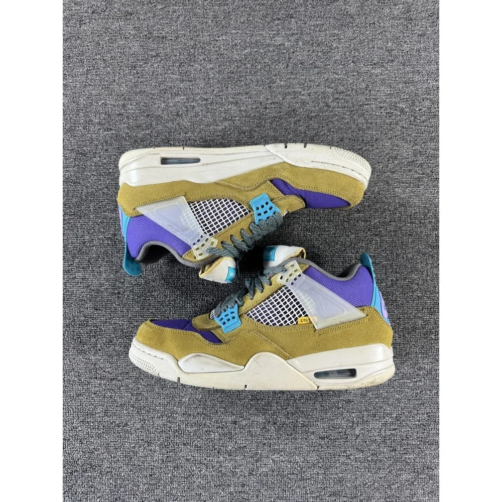 Jordan Air Jordan 4 Retro Union Desert Moss Shoes Mens 9.5 Sneakers DJ5718-300